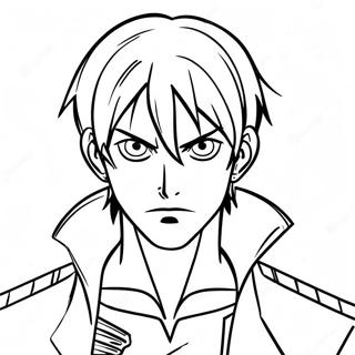 Eren Yeager Na Handa Sa Labanan Pahina Ng Kulay 124150 58395