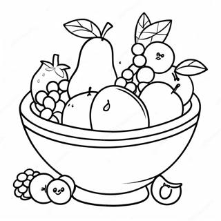 Pahina Ng Kulay Ng Makulay Na Prutas 124383-58574