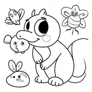 Pahina Ng Kulay Ng Mga Cute Na Hayop Ng El Salvador 124718-58838