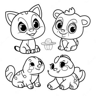 Pahina Ng Kulay Ng Mga Cute Na Hayop Ng El Salvador 124718-58839