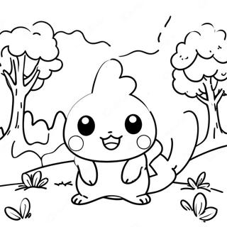 Kaakit Akit Na Tanawin Ng Pokemon Na Pahina Ng Kulay 124819-58907