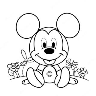 Toodles Mickey Mouse Clubhouse Na Pahina Ng Kulay 125179-59184