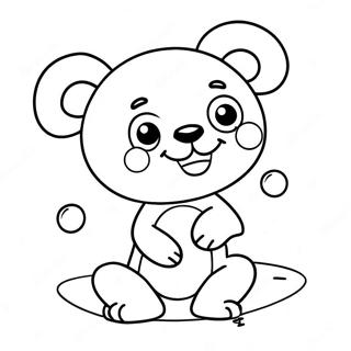 Mapaglarong Toodles Na Pahina Ng Kulay 125183-59197