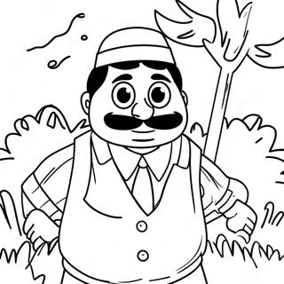 Pahina Ng Kulay Ng Creepy Shadows Ng Hello Neighbor 125234 59239