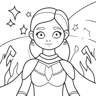 Nimona Na May Mahikang Kapangyarihan Na Pahina Ng Kulay 125670 59569