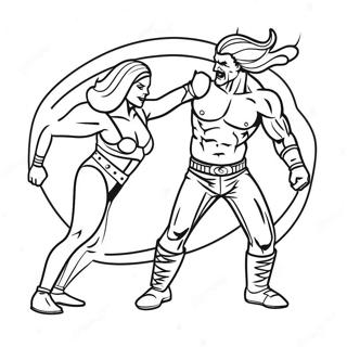 Pahina Ng Kulay Ng Wwe Iconic Moves 126006-59834