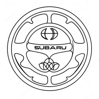 Pahina Ng Kulay Ng Logo Ng Subaru 126985-60583