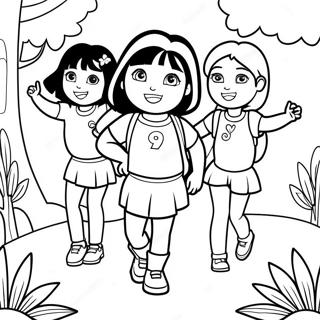 Pahina Ng Kulay Na Si Dora At Ang Kanyang Mga Kaibigan 127242-60783