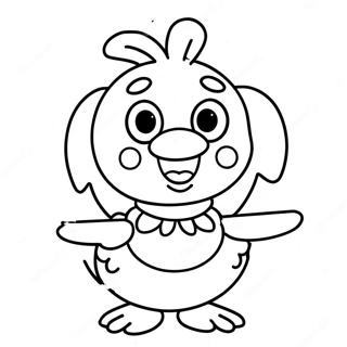Toy Chica Na Pahina Ng Kulay 128661-62010