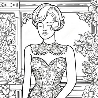 Pahina Ng Kulay Ng Vintage Mannequin 131156 63963