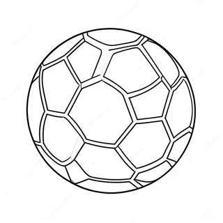 Bola Ng Soccer Sa Gitna Ng Hangin Na Pahina Ng Kulay 13148 2879