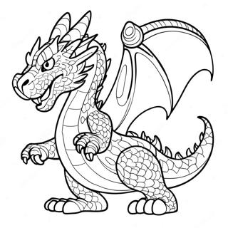 Mabangis Na Pahina Ng Kulay Ng Pusa Dragon Na Umaatungal 131721-64404