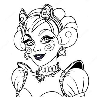 Ballora Coloring Pages