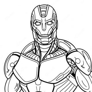 Masamang Ultron Pahina Ng Kulay 132976-65372
