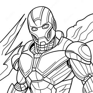 Ultron Sa Battle Armor Pahina Ng Kulay 132977-65375