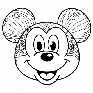 Pahina Ng Kulay Ng Mukha Ni Mickey Mouse 133619-65861