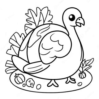 Pahina Ng Kulay Ng Pabo Para Sa Thanksgiving 134162 66287