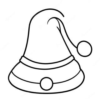 Pahina Ng Kulay Na May Sombrero Ng Pasko 134212-66324