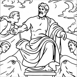 Makulay Na Pahina Ng Kulay Ng Sining Ng Sistine Chapel 134366-66450