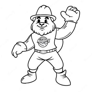 Pahina Ng Kulay Ng Maskot Ng Denver Nuggets 134417-66492