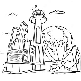 Universal Studios Coloring Page 134517-66564