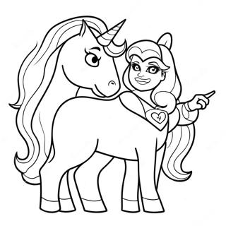 Pahina Ng Kulay Ng She Ra Na May Unicorn 134597-66632