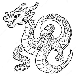 Maharlikang Dragon Ni Shenron Na Pahina Ng Kulay 134777-66766