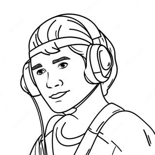 Sikat Na Youtuber Sa Aksyon Na Pahina Ng Kulay 134957-66911