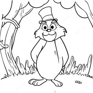 Dr Seuss Lorax Na Pahina Ng Kulay 13706-3003