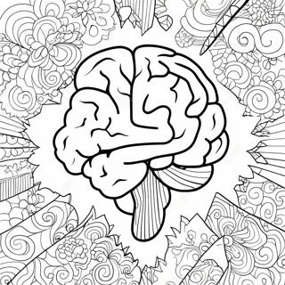 Makulay Na Utak Ng Ai Na Pahina Ng Kulay 137365-68943