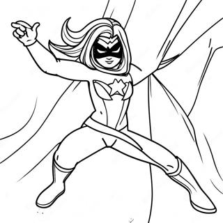 Pahina Ng Kulay Ng Ms Marvel Na May Cosmic Powers 137799 69278