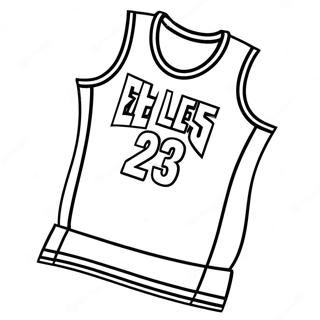 Retro Na Pahina Ng Kulay Ng Nba Jersey 138287-69658