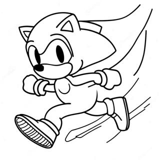 Mabilis Na Sonic Na Tumakbo Coloring Page 138414-69753