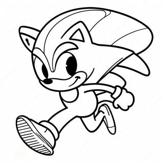 Mabilis Na Sonic Na Tumakbo Coloring Page 138414-69755