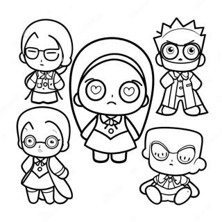 Danganronpa Coloring Pages