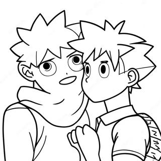 Killua Coloring Pages