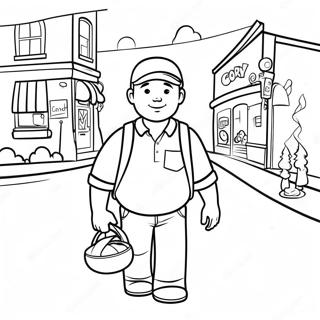 Cory Carson Coloring Pages