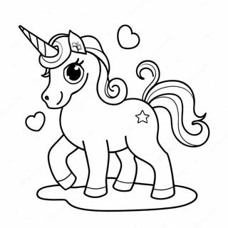 Pahina Ng Kulay Ng Dumi Ng Unicorn Na May Bahaghari 139361-70496