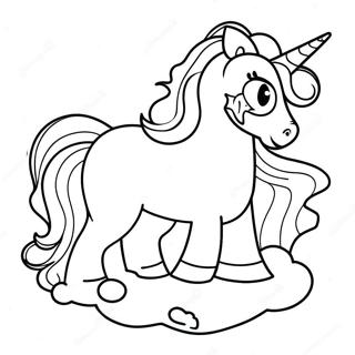 Dumi Ng Unicorn Coloring Pages