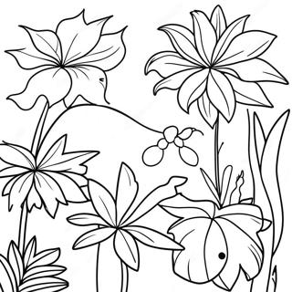 Gubat-Ulan Coloring Pages