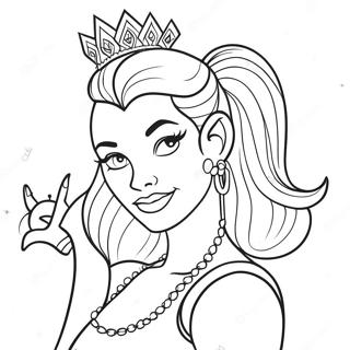 Punk Na Prinsesa Ng Disney Na Pahina Ng Kulay 139665-70729