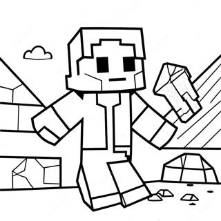 Minecraft Coloring Pages