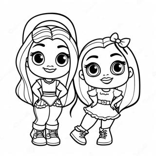 Bratz Friends Na Nagkakasiyahan Na Pahina Ng Kulay 17711-3869