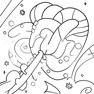 Pahina Ng Kulay Ng Candy Cane Christmas 20636-4520