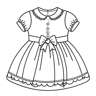 Pahina Ng Kulay Ng Cute Baby Dress 20741 4537