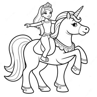 Mga Prinsesa Coloring Pages