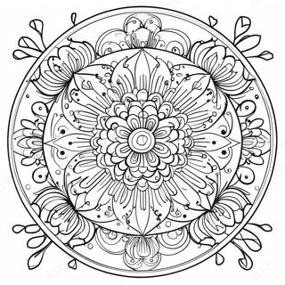 Masalimuot Na Mandala Krus Na Pahina Ng Kulay 20916 4568