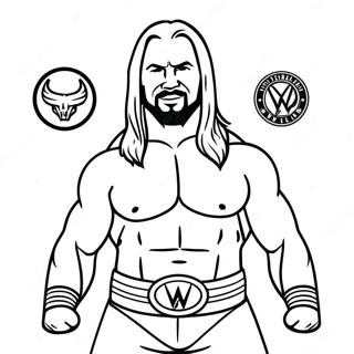 Wwe Coloring Pages