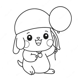 Pompompurin Na May Lobo Na Pahina Ng Kulay 21694-4737