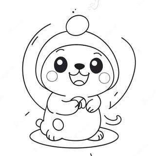 Pompompurin Coloring Pages